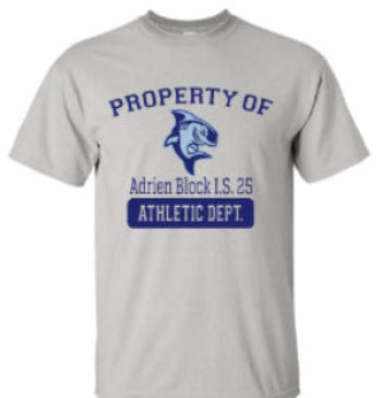 Adrien Block I.S. 25 Athletic Dept Gray T-Shirt